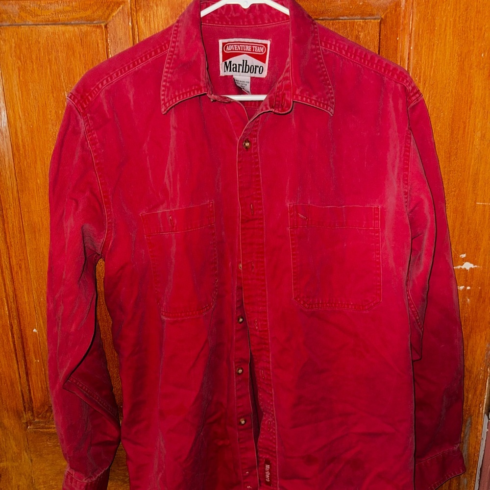 Adventure team Marlboro vintage button up